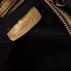 Pre Owned حقيبة يد فالنتينو نواغ فيونكة نقش ثعبان وجلد رقعة سبيرال متعدد الألوان