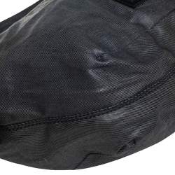 Pre Owned حقيبة هوبو فالنتينو نوغ قماش أسود