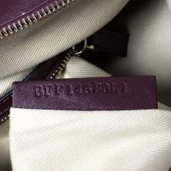 Pre Owned Valentino Burgundy Leather Rockstud Clutch