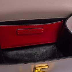 Pre Owned Valentino Pink Leather Small VSling Shoulder Bag