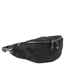 Valentino Black Nylon Rockstud Belt Bag