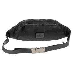 Valentino Black Nylon Rockstud Belt Bag