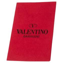 مملوكة مسبقًا حقيبة كلتش فالنتينو حمالة معصم روكستد جلد أسود