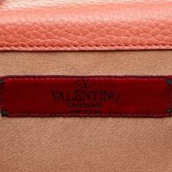 Pre Owned Valentino Brown Leather Chain Shoulder Bag