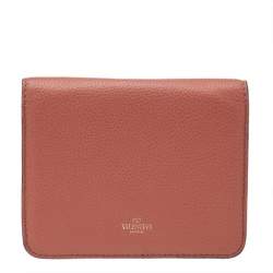 Pre Owned Valentino Brown Leather Chain Shoulder Bag