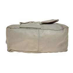 Pre Owned Valentino Grey Leather Bow Satchel