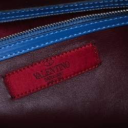 Valentino Multicolor Leather Mime Top Handle Bag