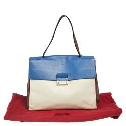 Valentino Multicolor Leather Mime Top Handle Bag