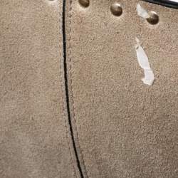 مملوكة مسبقًا Valentino Pink Leather Rockstud Shopper Tote