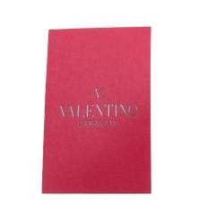Pre Owned Valentino Red Leather Rockstud Bow Satchel