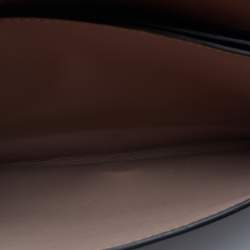 Pre Owned Valentino Navy Blue Leather Rockstud Wristlet Clutch