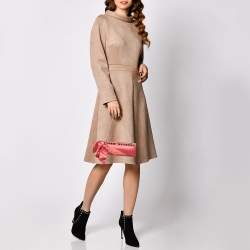 Pre Owned Valentino Pink Satchel Stone Embellisehd Bow Frame Chain Clutch