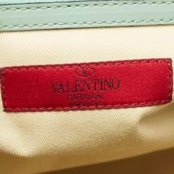 مملوكة مسبقًا حقيبة فالنتينو أفروديت جلد بني فاتح/بيج بفيونكة 