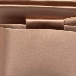 Pre Owned Valentino Beige Satin Bow Clutch