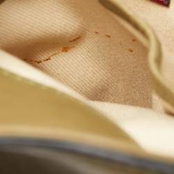 Pre Owned Valentino Green Leather Rockstud Slim Shoulder Bag