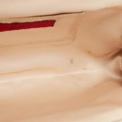 Pre Owned Valentino Black Satin Crystal Embellished Chain Clutch