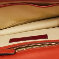 Pre Owned Valentino Multicolor Leather Small Rockstud Glam Lock Flap Bag