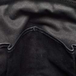 Pre Owned Valentino Black Leather Va Va Voom Satchel