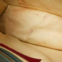 Pre Owned Valentino Green Leather Medium Rockstud Glam Lock Flap Bag