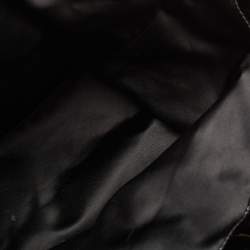 Pre Owned Valentino Black/Pink Ombre Patent and Satin Rosier Tote