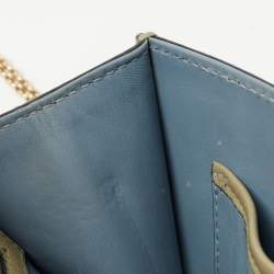 Pre Owned Valentino Multicolor Leather Small Floral Embellished Rockstud Glam Lock Flap Bag