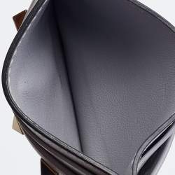 مملوكة مسبقًا حامل بطاقات فالنتينو جلد وردي فاتح مرصع روكستد 