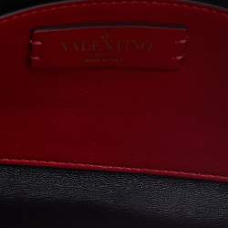 Valentino Beige Leather Small VSling Clutch Bag