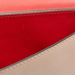 مملوكة مسبقًا Valentino Beige Leather Rockstud Wristlet Clutch