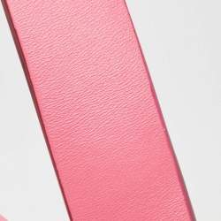 Valentino Pink Quilted Leather Small Roman Stud Top Handle Bag