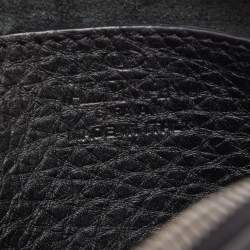 Pre Owned Valentino Black Leather Mini Rolling Rockstud Camera Chain Bag