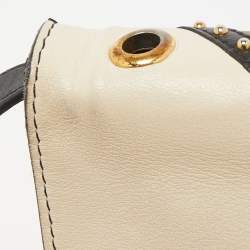 Pre Owned Valentino Multicolor Leather studded Shoulder Bag