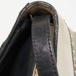 Pre Owned Valentino Multicolor Leather studded Shoulder Bag