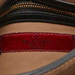 Pre Owned Valentino Multicolor Leather studded Shoulder Bag
