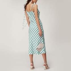 Pre Owned Valentino Beige Leather Rockstud Phone Wristlet Pouch