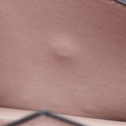 Pre Owned Valentino Beige Leather Rockstud Phone Wristlet Pouch