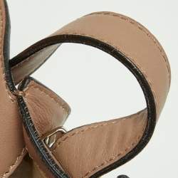 Pre Owned Valentino Beige Quilted Leather Flap Shoulder Bag