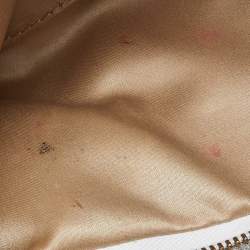 Pre Owned Valentino Silver Leather Bow Slim Clutch