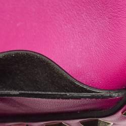 Valentino Pink Leather Mini Rockstud Backpack