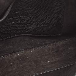 Pre Owned Valentino Black Leather Rockstud Flap Shoulder Bag