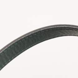 مملوكة مسبقًا Valentino Green/Dusty Pink Leather Aphrodite Bow Top Handle Bag