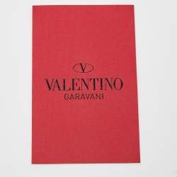 Pre Owned Valentino Beige Leather Medium Rockstud Glam Lock Flap Bag