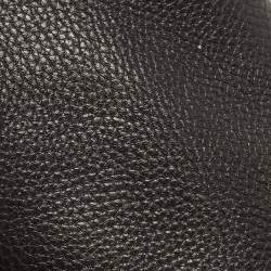 Pre Owned Valentino Black Leather Small Rockstud Trapeze Tote