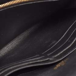 Pre Owned محفظة بسلسلة فالنتينو روكستد جلد ميتالك