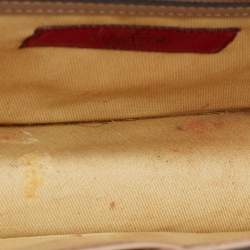 Pre Owned Valentino Old Rose Leather Medium Rockstud Glam Lock Flap Bag