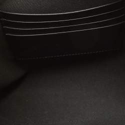 Pre Owned Valentino x Undercover Black Canvas and Leather UFO Slim Pouch