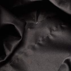 Pre Owned Valentino Black Leather Crystal Embellished Floral Applique Tote