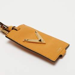 Pre Owned Valentino Mustard Yellow Leather Medium B-Rockstud Shoulder Bag