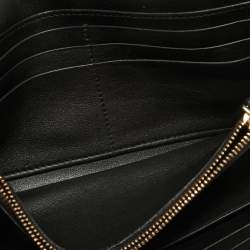 Valentino Black Leather Rockstud Wallet On Chain
