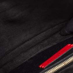 Pre Owned Valentino Black Leather Rockstud Crossbody Bag