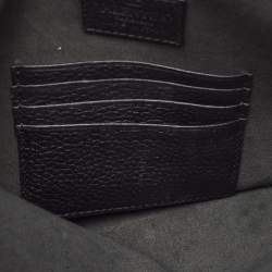 Pre Owned Valentino Black Leather Rockstud Envelope Pouch